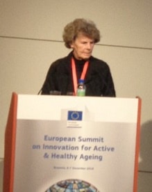Heidrun speaking at Ageing Summit 2016