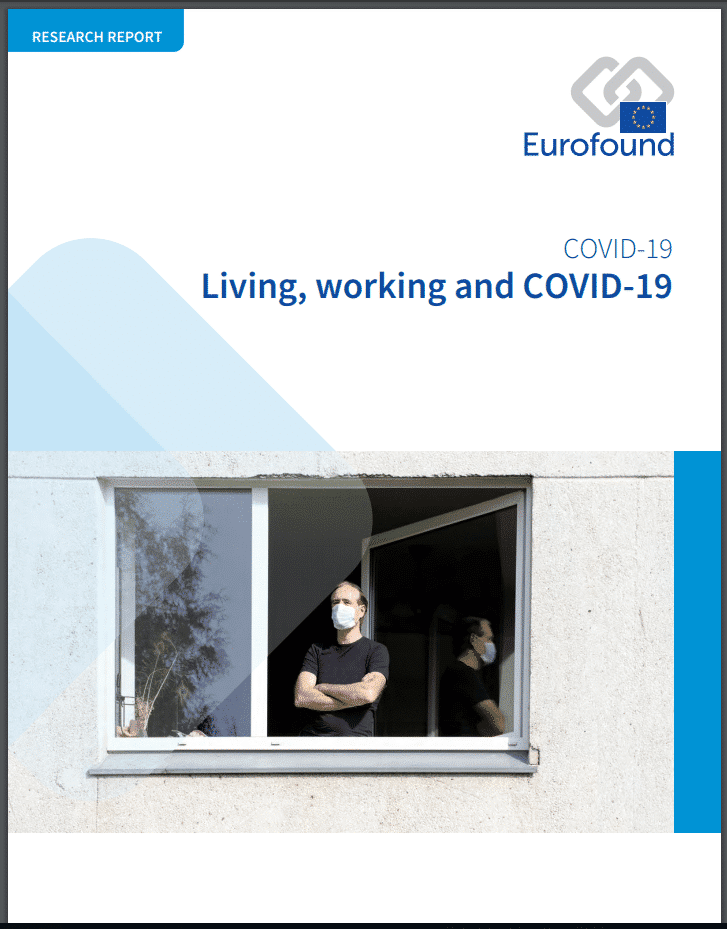 Living-working-and-COVID-19-Eurofound-cover