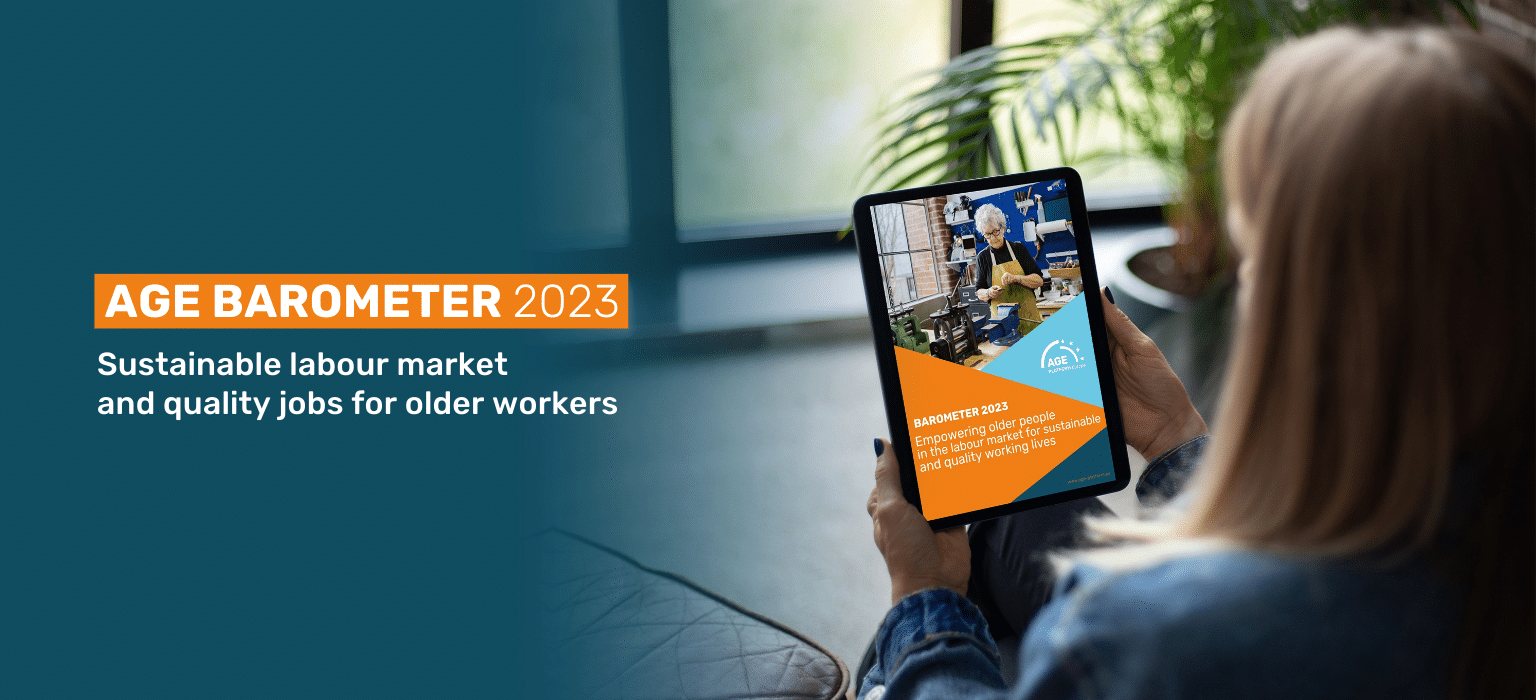 AGE BAROMETER 2023 Employment and the situation of older people in the labour market