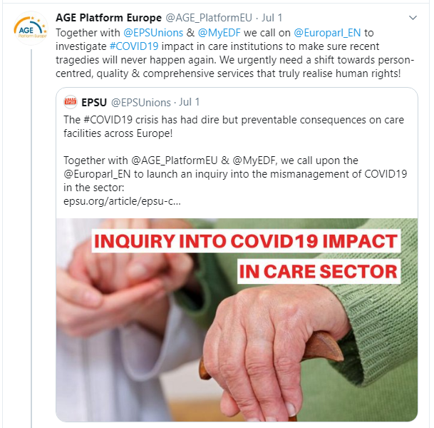 Joint_EPSU-AGE-EDF_call_EP_enquiry_LTC&COVID-tweet-Jul20